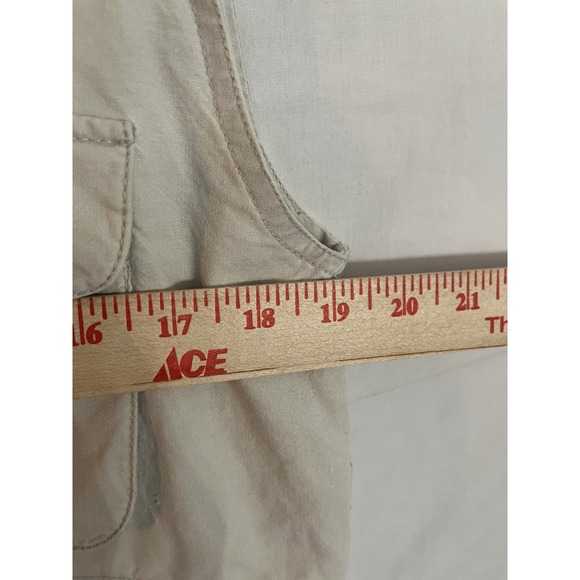 Vintage 80s Banana Republic Vest Jacket Mens S Mill Valley Safari Cargo - Picture 8 of 8